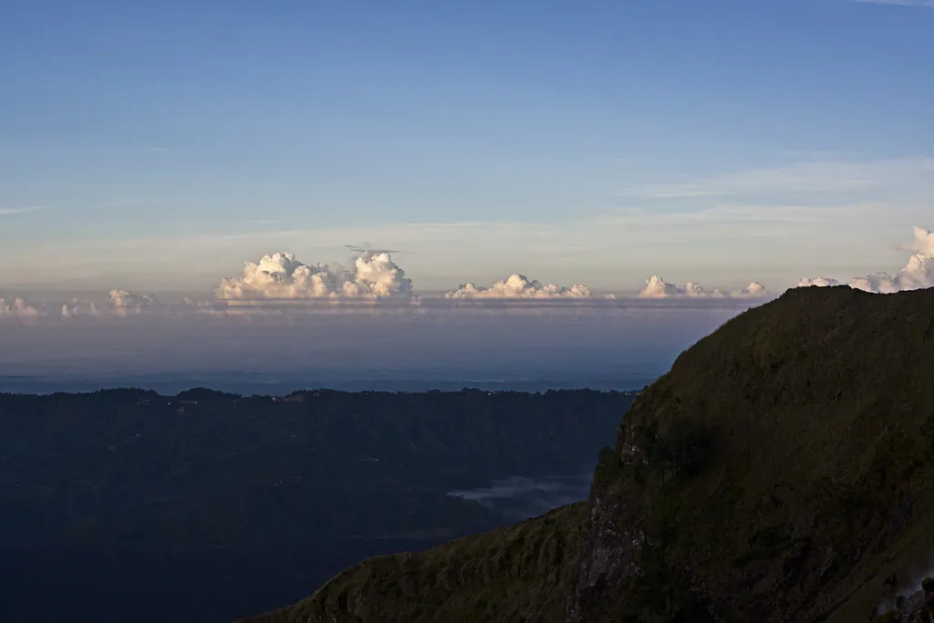 Cielo desde Mount Batur